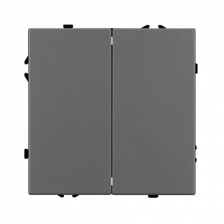 Выключатель двухклавишный без рамки Arlight SWT 054254
