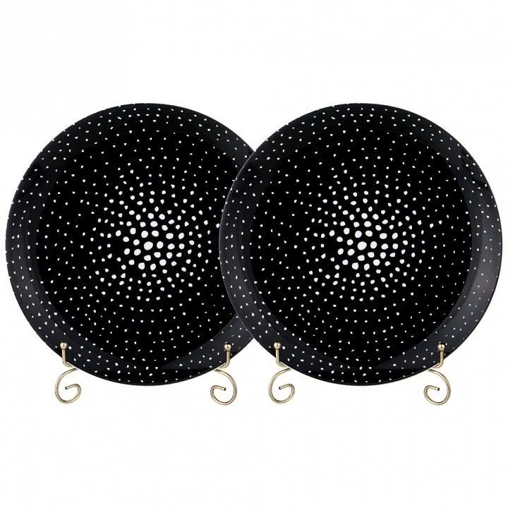 Набор из 2 тарелок плоских Fashion queen 359-592