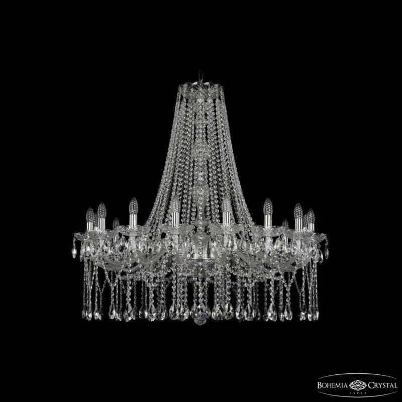Подвесная люстра Bohemia Ivele Crystal 1413 1413/16/360/h-100 Ni