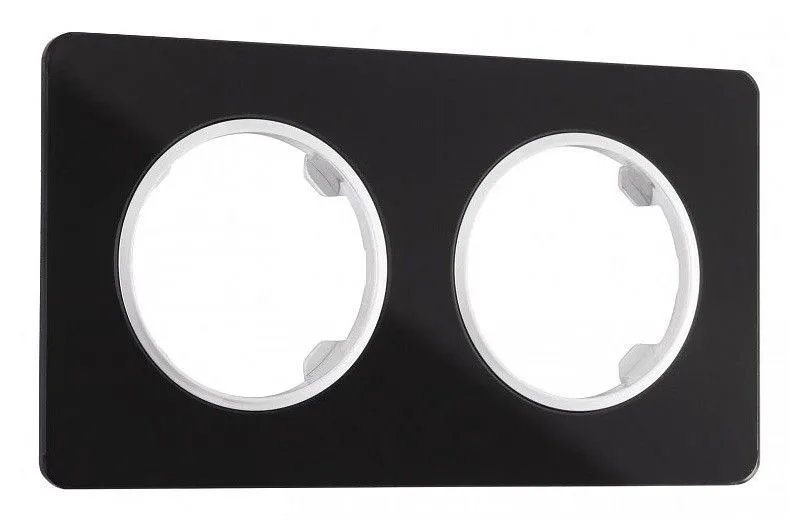 Рамка на 2 поста Arte Milano am-502.13 502.13-2.black