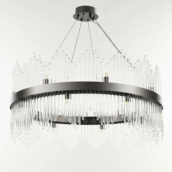 Подвесная люстра Arte Milano Бари 430110.800.16.G9.A1 BK