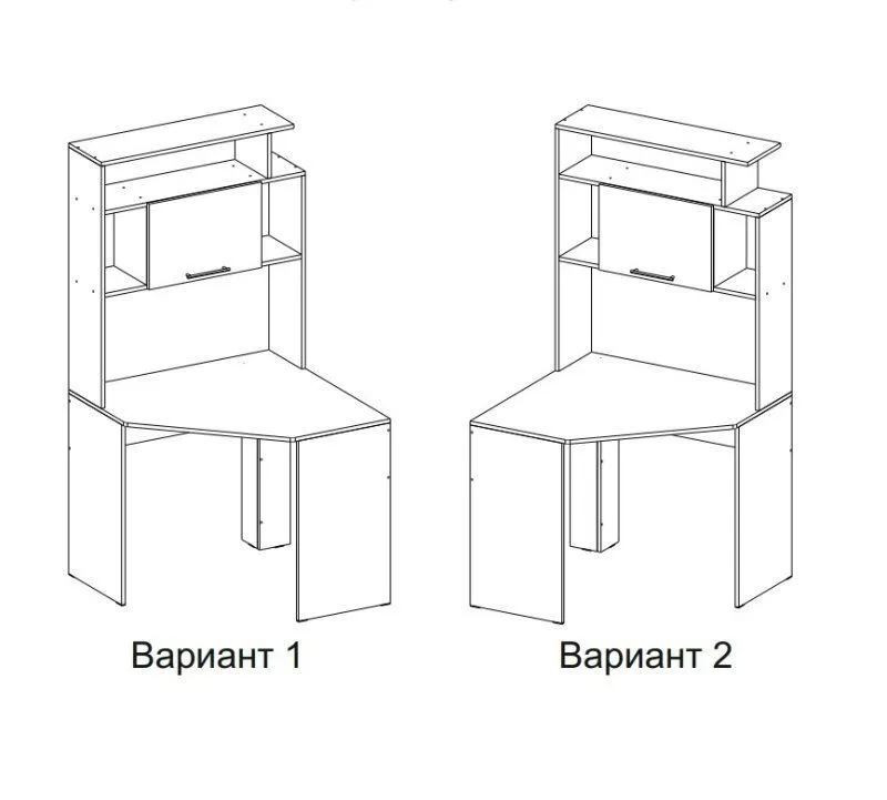 Стол компьютерный Квартет-12
