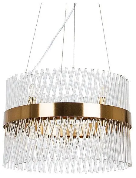 Подвесная люстра Arte Lamp ACAPULCO A1073LM-10PB