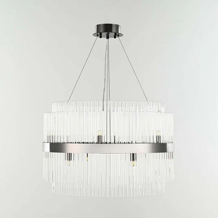Подвесная люстра Arte Milano Бари 430110.600.12.G9.C1 BK