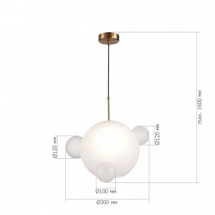 Подвесной светильник ST-Luce Bopone SL1133.503.01