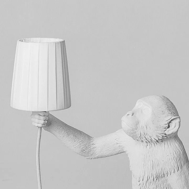 Плафон текстильный Seletti Monkey Lamp 14918 WHI
