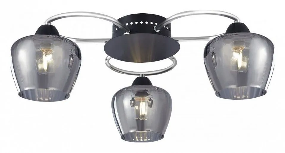Потолочная люстра Arte Milano AMALFI-321508 321508/3 CR+BK