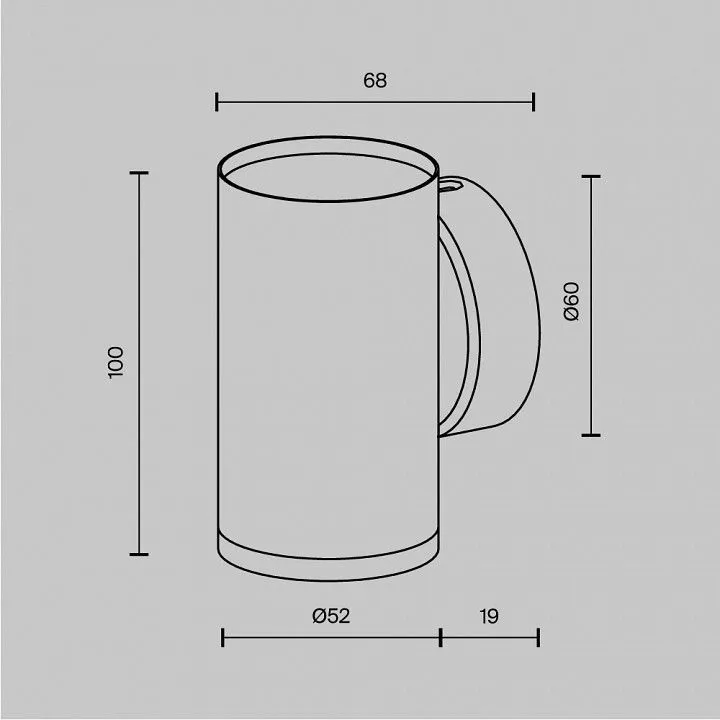Бра Maytoni Technical Фокус С C068WL-01W