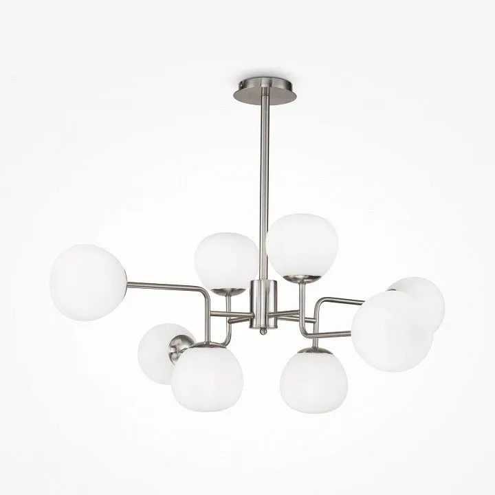 Люстра на штанге Maytoni Эрих MOD221-PL-08-N