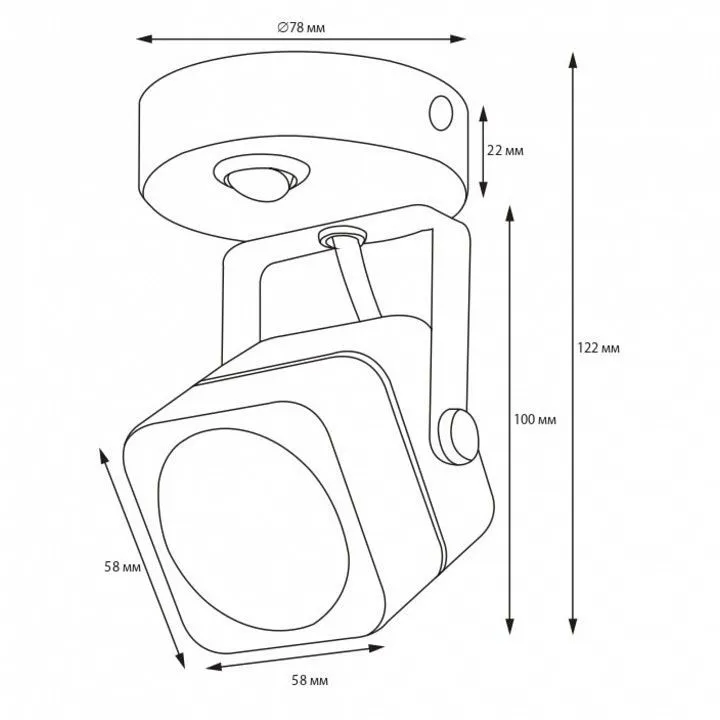 Бра Fametto Sotto UL-00009424