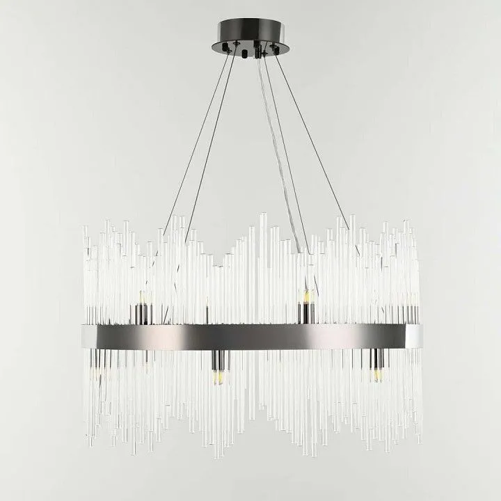 Подвесная люстра Arte Milano Бари 430110.600.12.G9.A1 BK