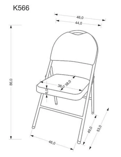 Стул складной K566