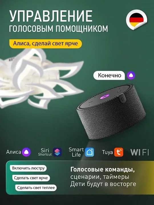 Потолочная люстра Natali Kovaltseva  LED SMART 84023