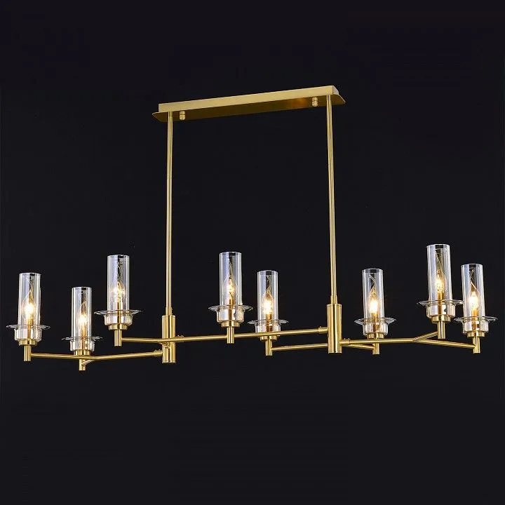 Люстра на штанге ILLUMICO IL5216 IL5216-8RLS-24 HIGHBALL