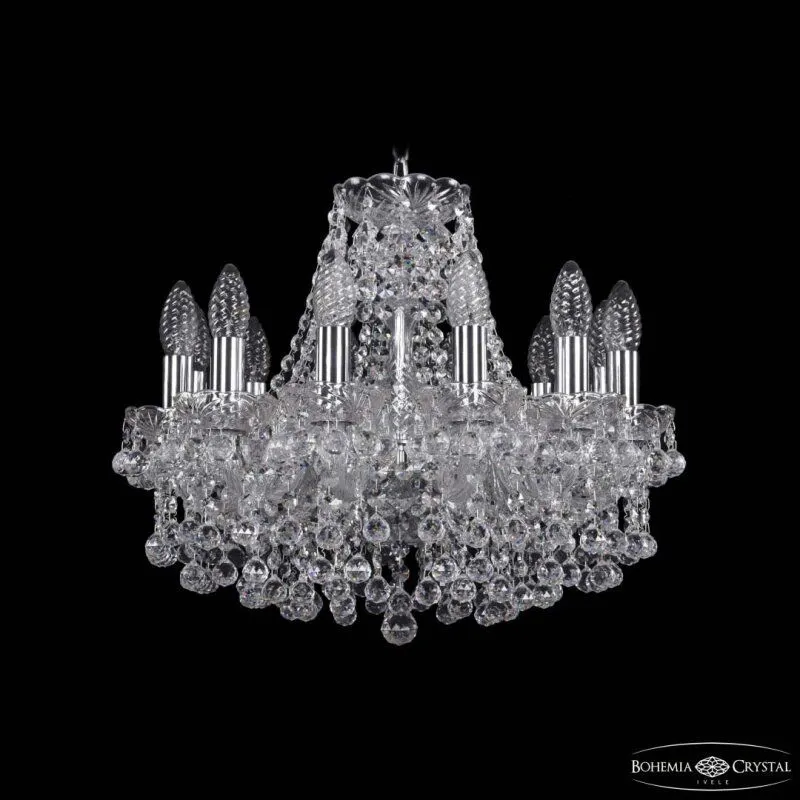 Подвесная люстра Bohemia Ivele Crystal 1409 1409/12/141 Ni