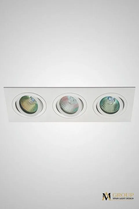 Встраиваемый светильник AM-Group AM12 AM127 WH