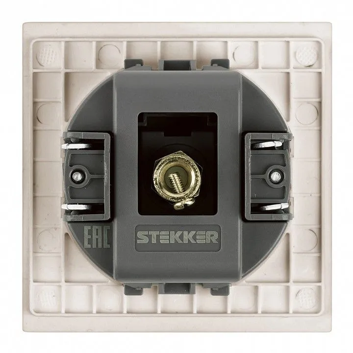 ТВ-розетка без рамки Stekker Мия 50479