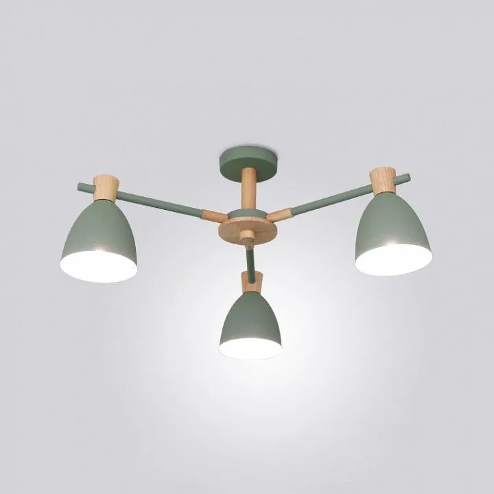 Люстра на штанге Imperiumloft Folke Green FOLKE01