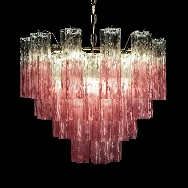 Подвесная люстра Loft it Murano 10580/600 Clear pink