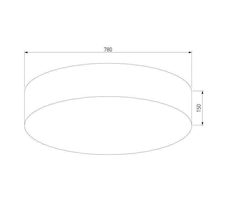 Накладной светильник TK Lighting Rondo 5638 Rondo Linen