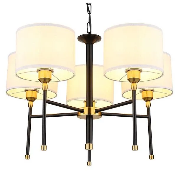Подвесная люстра Arte Lamp Jamie A4090LM-5BK