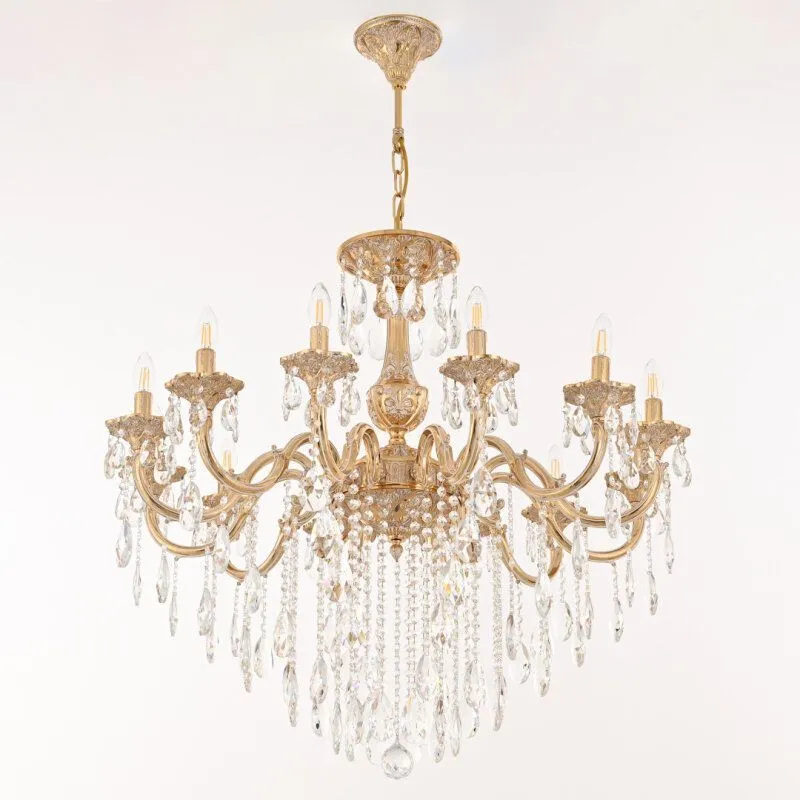 Подвесная люстра Bohemia Ivele Crystal AL7801 AL78101/12/300 B GW