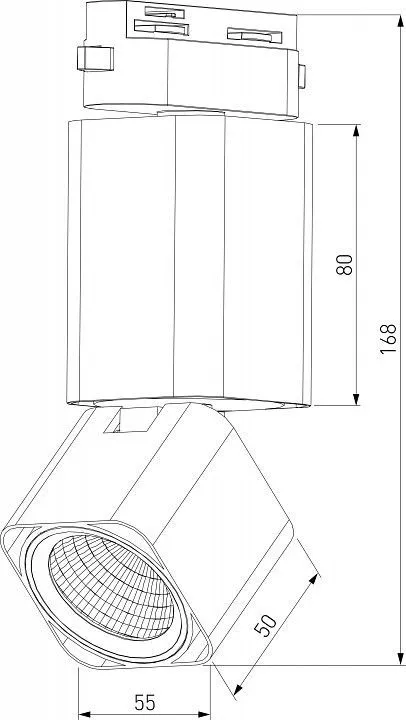 Светильник на штанге Elektrostandard Cubus a062877