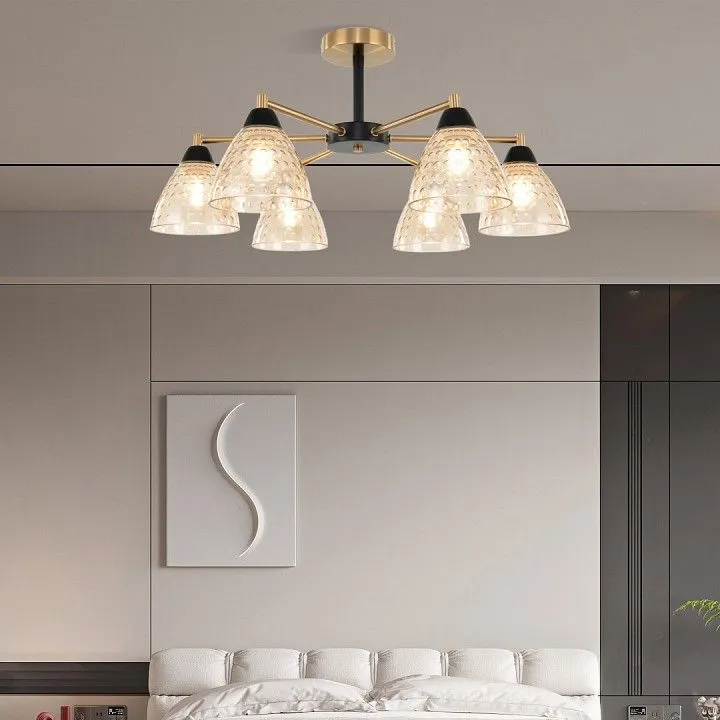 Люстра на штанге Arte Milano Napoli-0754 330754/6 BK+AB