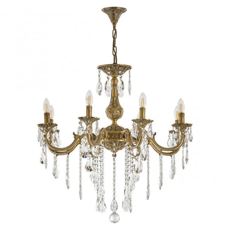 Подвесная люстра Bohemia Ivele Crystal AL7801 AL78101/8/250 B FP