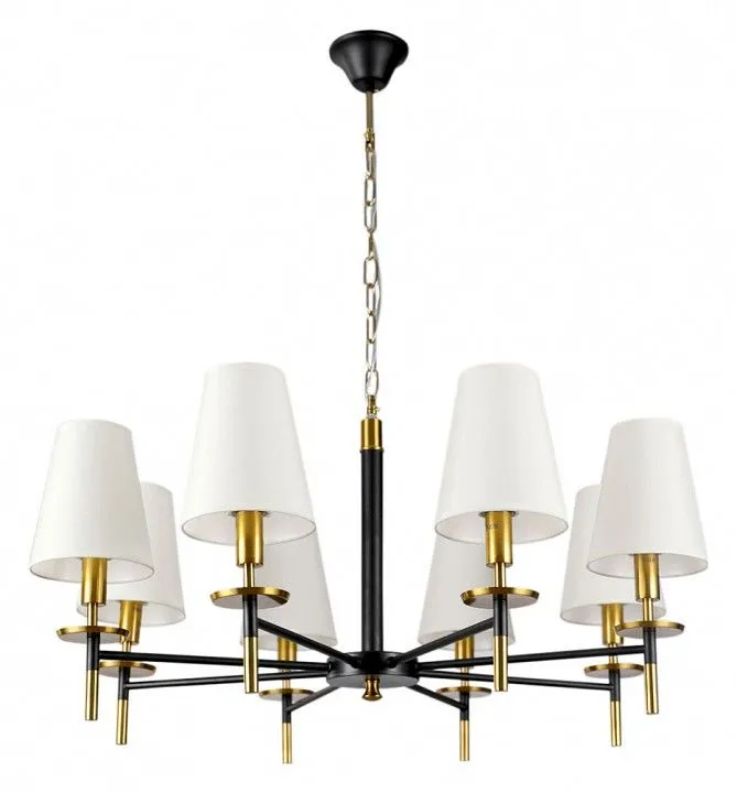 Подвесная люстра Arte Lamp Riccardo A4075LM-8BK