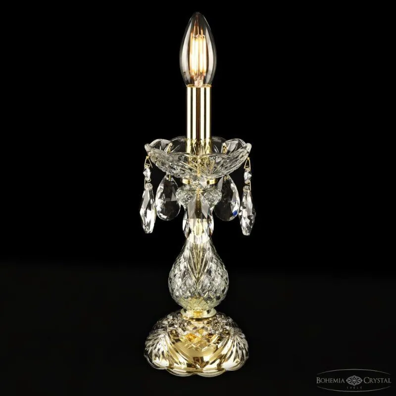 Настольная лампа декоративная Bohemia Ivele Crystal 101 101L/1-27 G