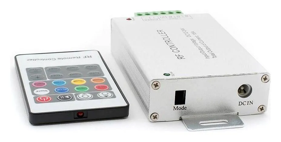 Контроллер-регулятор цвета RGB с пультом ДУ SWG RF RGB RF-RGB-20-18A