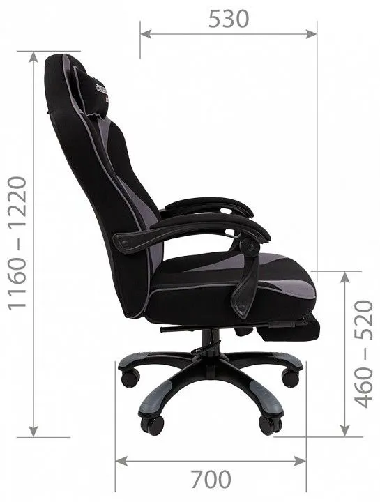 Кресло игровое Chairman Game 35 00-07089918, 7089918 Кресло игровое Chairman Game 35 00-07089918, 7089918