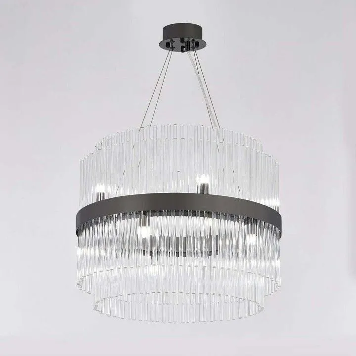 Подвесная люстра Arte Milano Бари 430110.500.10.G9.C1 BK