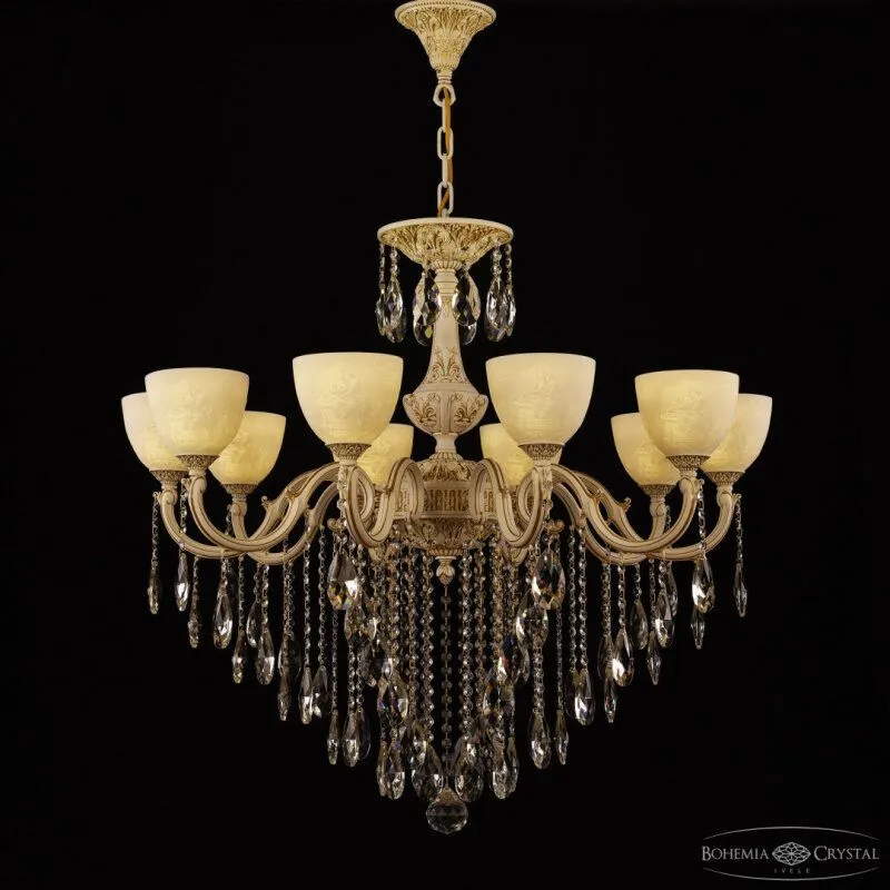 Подвесная люстра Bohemia Ivele Crystal AL7801 AL78101/10/300 B WMG P1 U Pair