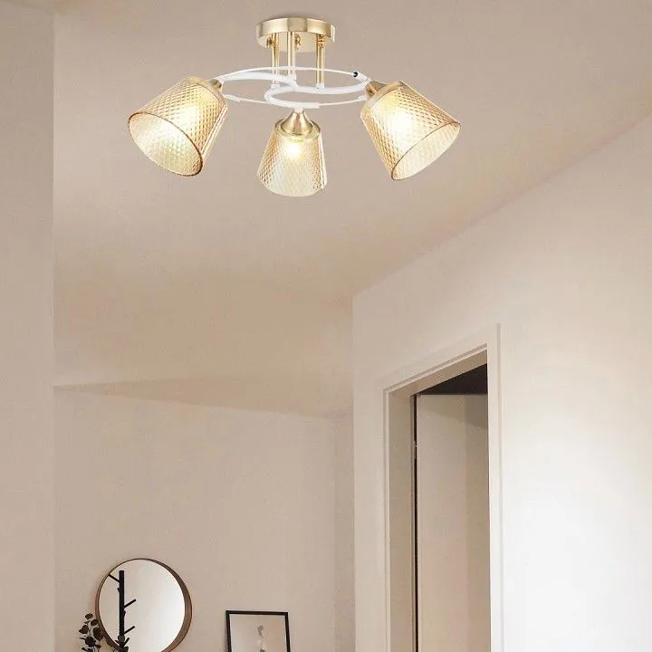Потолочная люстра Arte Milano AMALFI-323006 323006/3 FG+WT