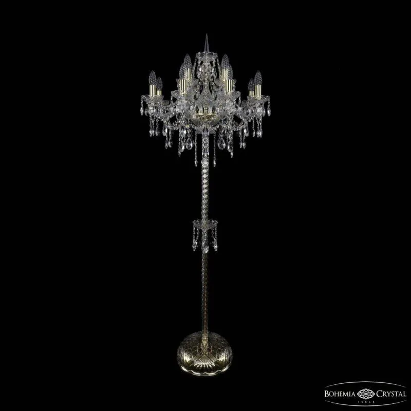 Торшер Bohemia Ivele Crystal 1415 1415T2/8+4/200-165 G