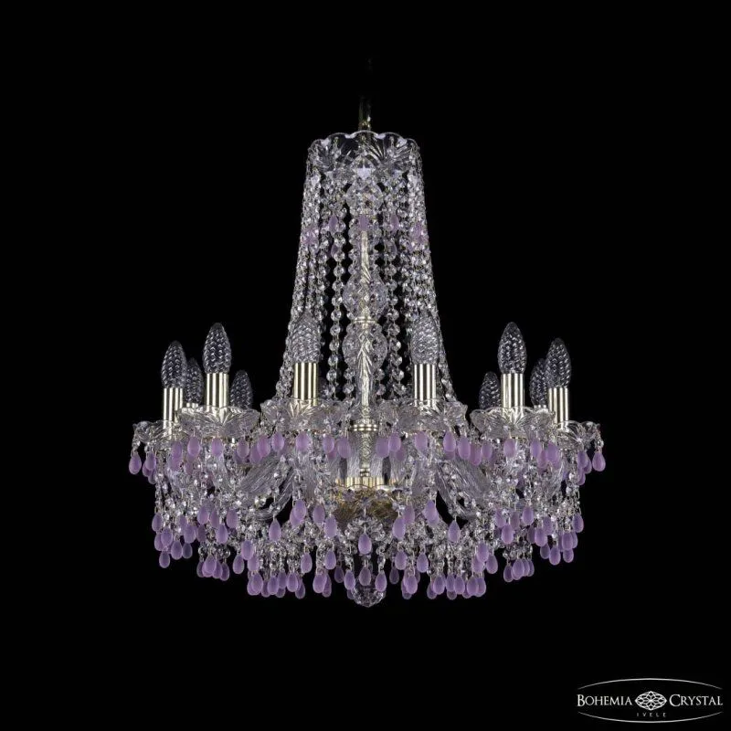 Подвесная люстра Bohemia Ivele Crystal 1410 1410/12/195/h-60 G V7010