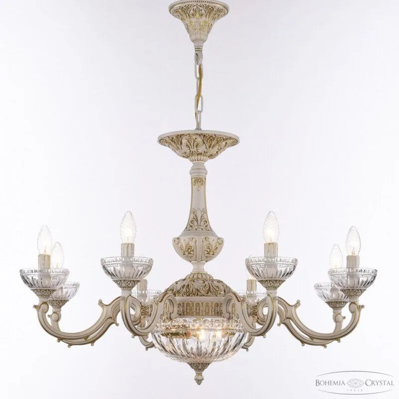 Подвесная люстра Bohemia Ivele Crystal AL7801 AL78101P/8/250 WMG P Clear/M-1G