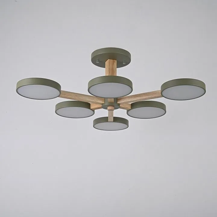 Люстра на штанге Imperiumloft TURNA Khaki TURNA-B01