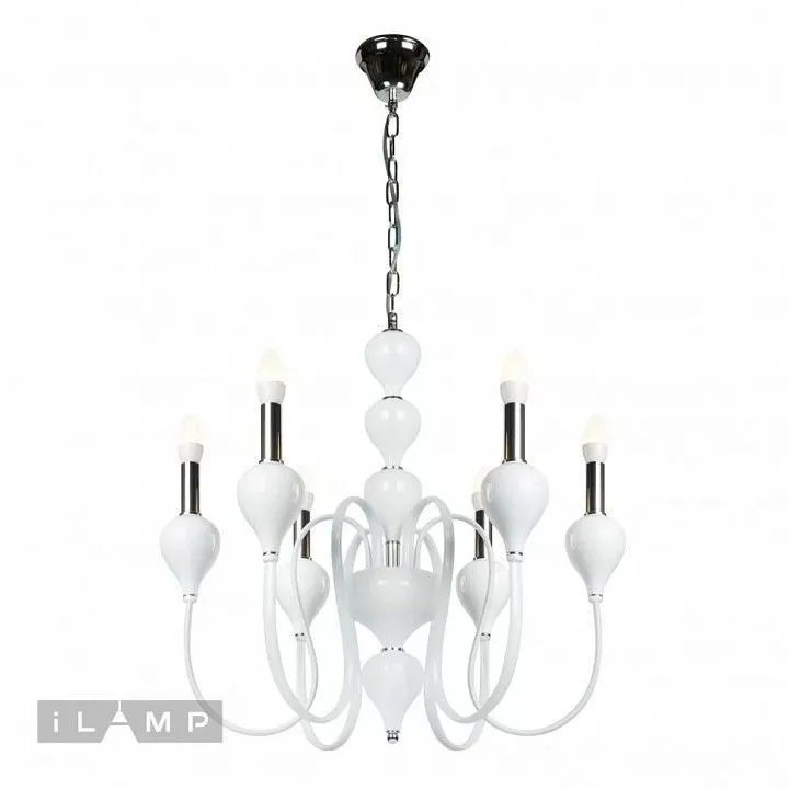 Подвесная люстра iLamp Lady 88003-6 WH