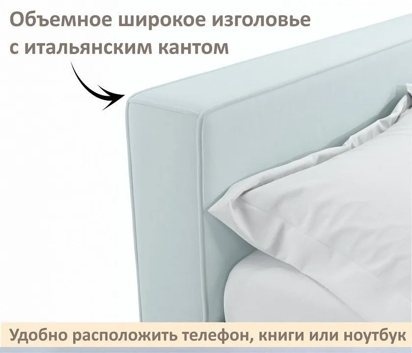Кровать двуспальная Skandi 1600