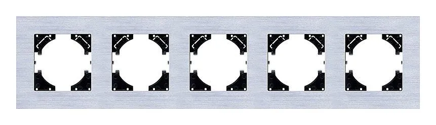 Рамка на 5 постов Kollinger Reflex AL RA5SR