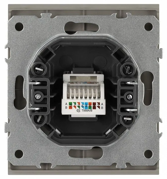 Розетка Ethernet RJ-45 без рамки Эра Arktik Б0070480