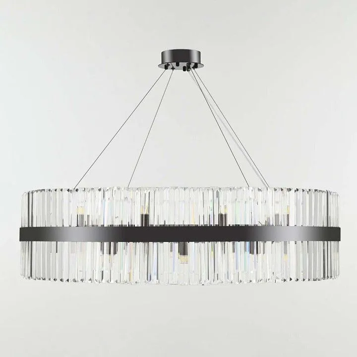 Подвесная люстра Arte Milano Белладжо 440110.960.28.G9.B1 BK