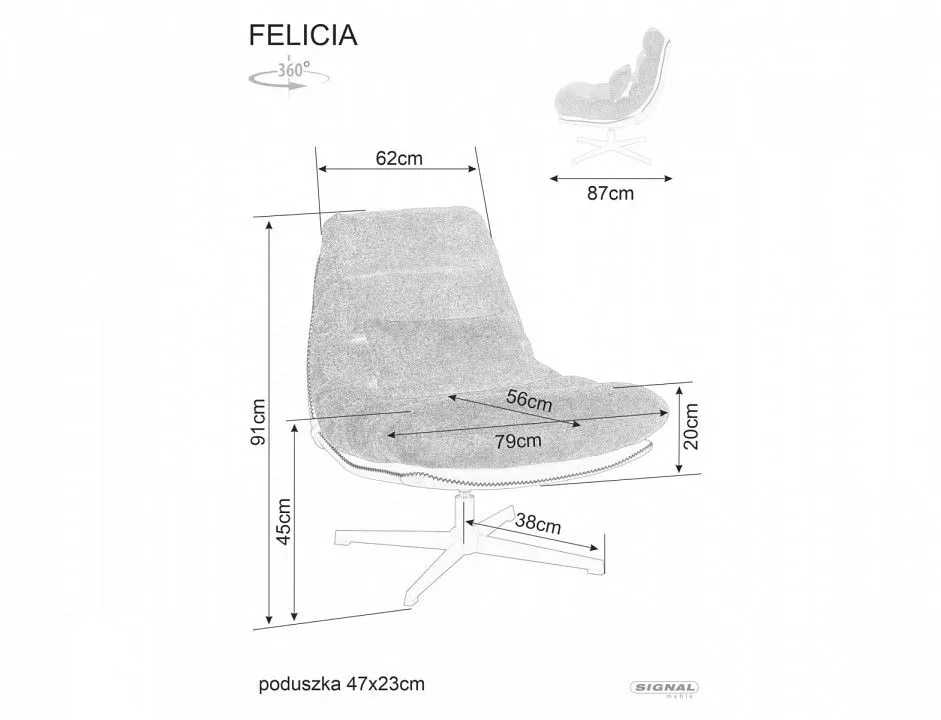 Кресло Felicia