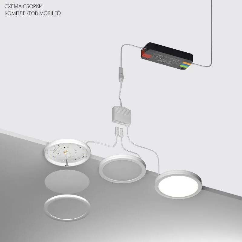 Комплект накладных светильников Lightstar Mobiled 036530-3