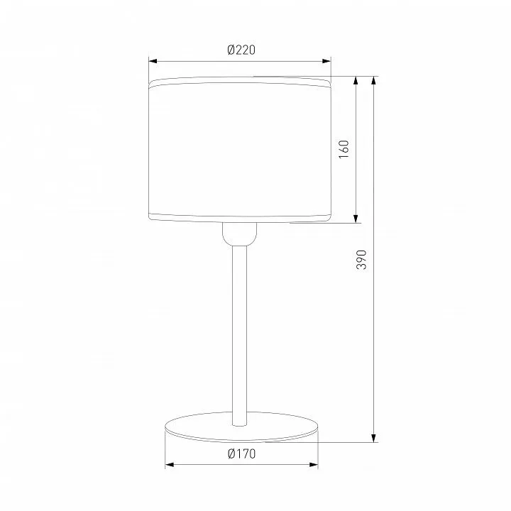 Настольная лампа декоративная TK Lighting Juta 5552 Juta