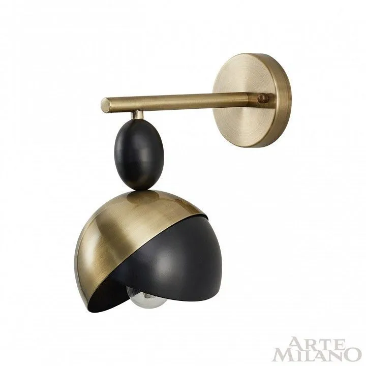 Бра Arte Milano Neapolis-71307 271307/1B BK/GD