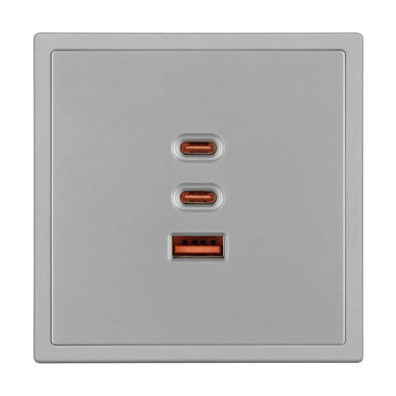 Розетка USB и type C без рамки Arlight NOBE 061838(1)